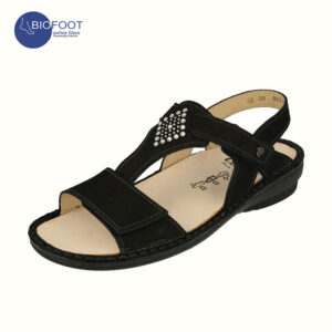 Finn comfort CALVIA Black Ladies Sandal