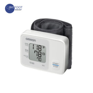 OMRON RS1 Automatic Wrist Blood Pressure Monitor for Home Use or on The Go - Clinically Validated Wrist Blood Pressure Machine with Pre-Formed Wrist BP Cuff (13.5-21.5 cm) - Cuff Wrap Guide Included