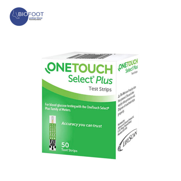 ONETOUCH Select  Plus Blood Sugar Test Strips 50 peices