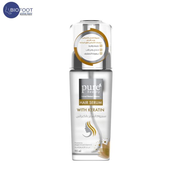 Pure Beauty Hair Serum with Keratin  90ml - Image 2