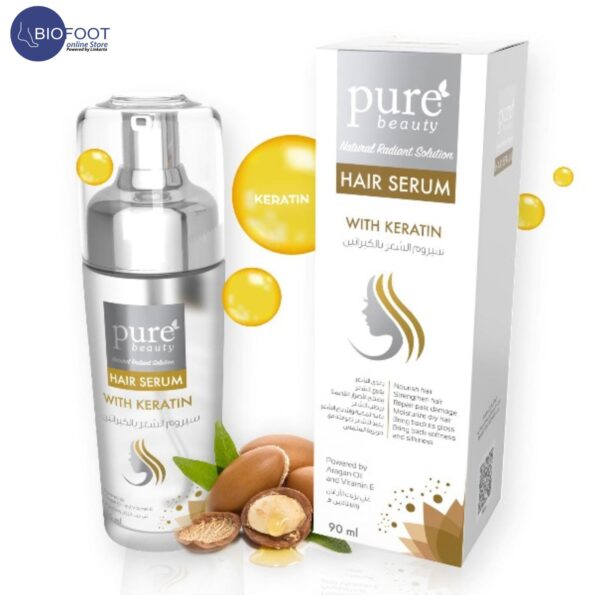 Pure Beauty Hair Serum with Keratin  90ml - Image 4