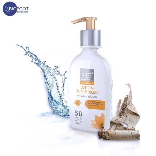 Pure Beauty Whitening Sun Screen Lotion SPF50 200ml - Image 2