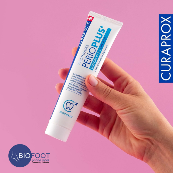 Curaprox PerioPlus+ Support CHX 0.09% Tooth Paste 75 ml - Image 2