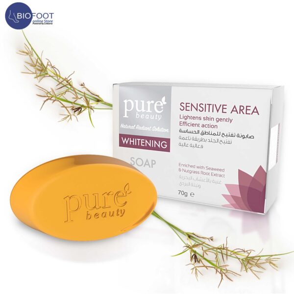 Pure Beauty Whitening Soap Sensitive Area 70g - Image 3