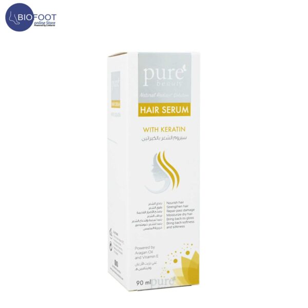 Pure Beauty Hair Serum with Keratin  90ml - Image 3