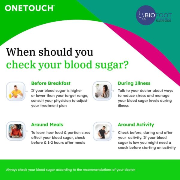 ONETOUCH Select  Plus Blood Sugar Test Strips 50 peices - Image 3