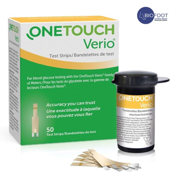 OneTouch Verio Diabetic Test Strips 50peices - Image 2
