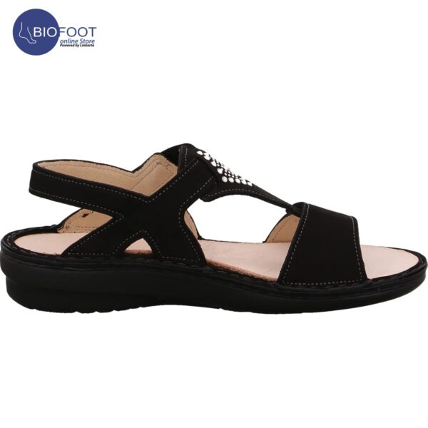Finn comfort CALVIA Black Ladies Sandal - Image 2