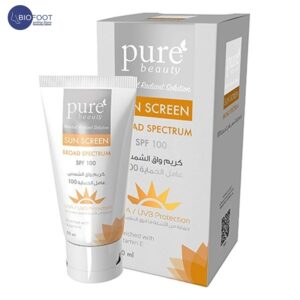 Pure Beauty Sun Screen Broad Spectrum SPF100 50ml