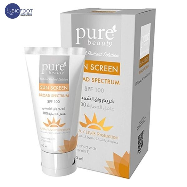 Pure Beauty Sun Screen Broad Spectrum SPF100 50ml