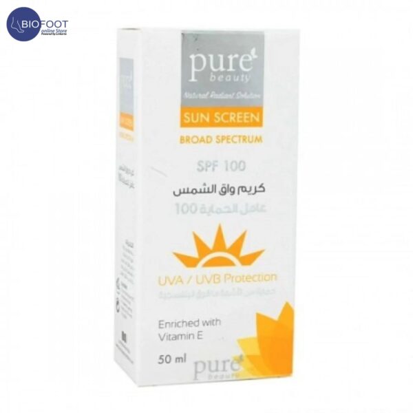 Pure Beauty Sun Screen Broad Spectrum SPF100 50ml - Image 2