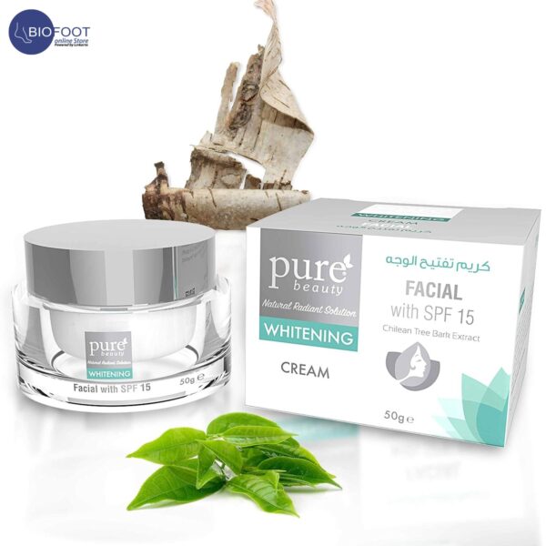 Pure Beauty Whitening Facial with SPF15 Cream - 50g - Image 4