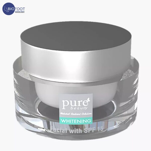 Pure Beauty Whitening Facial with SPF15 Cream - 50g - Image 2