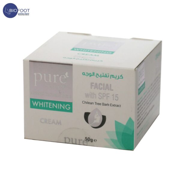 Pure Beauty Whitening Facial with SPF15 Cream - 50g - Image 3