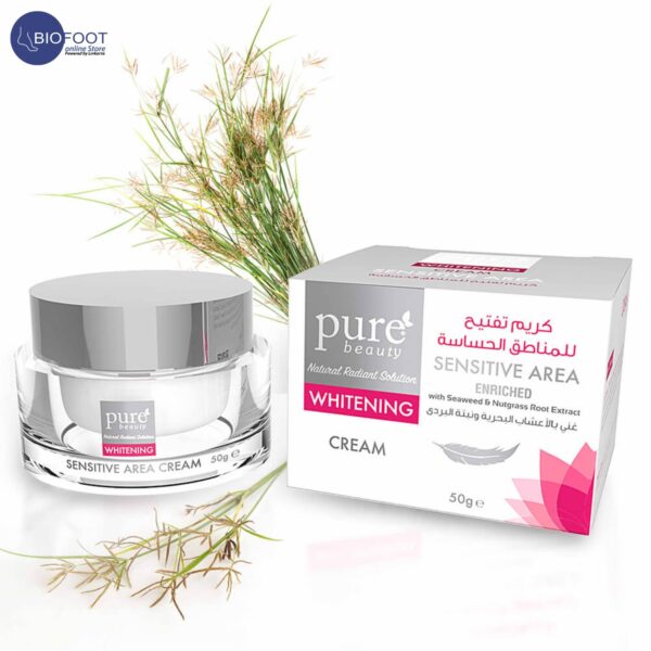 Pure Beauty Whitening Sensitive Area Skin cream - 50g - Image 5