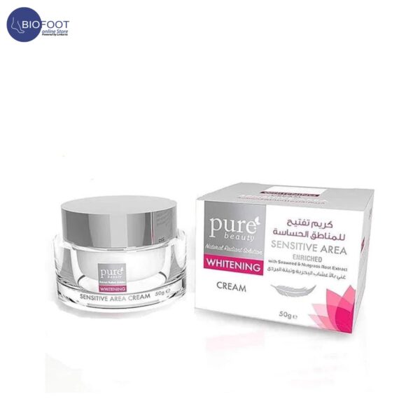 Pure Beauty Whitening Sensitive Area Skin cream - 50g - Image 4