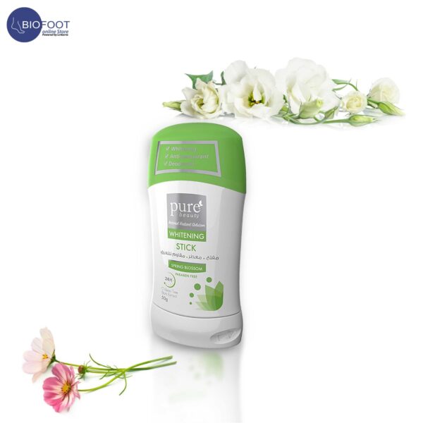 Pure Beauty Spring Blossom Deodorant & Antiperspirant Stick for women 50 gm - Image 2