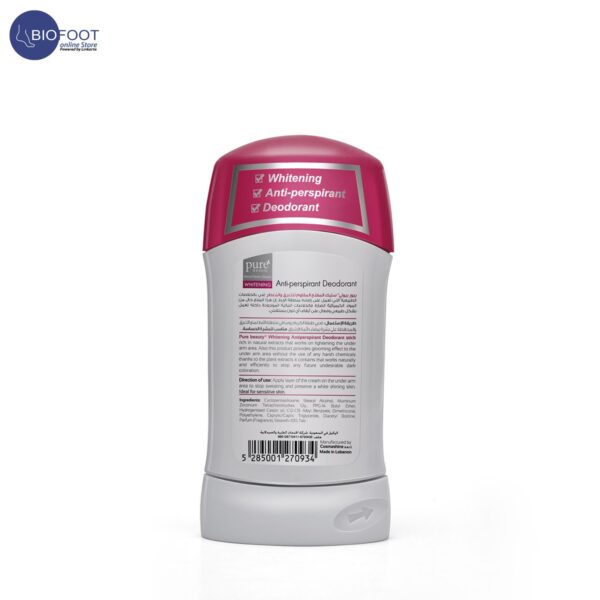 Pure Beauty Berry Blossom Deodorant & Antiperspirant Stick for women 50 gm - Image 2