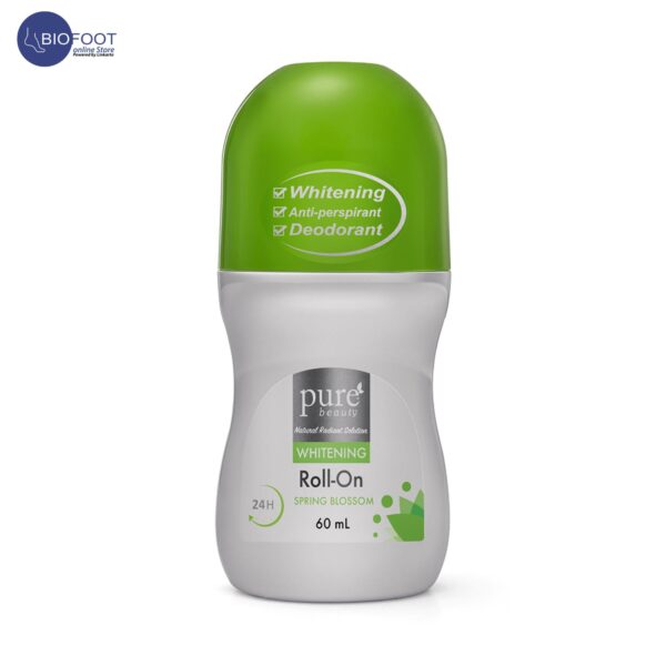 Pure Beauty Whitening Antiperspirant Deodorant Roll-on Spring Blossom 60 ml