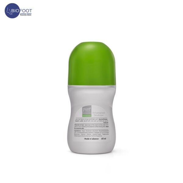 Pure Beauty Whitening Antiperspirant Deodorant Roll-on Spring Blossom 60 ml - Image 2