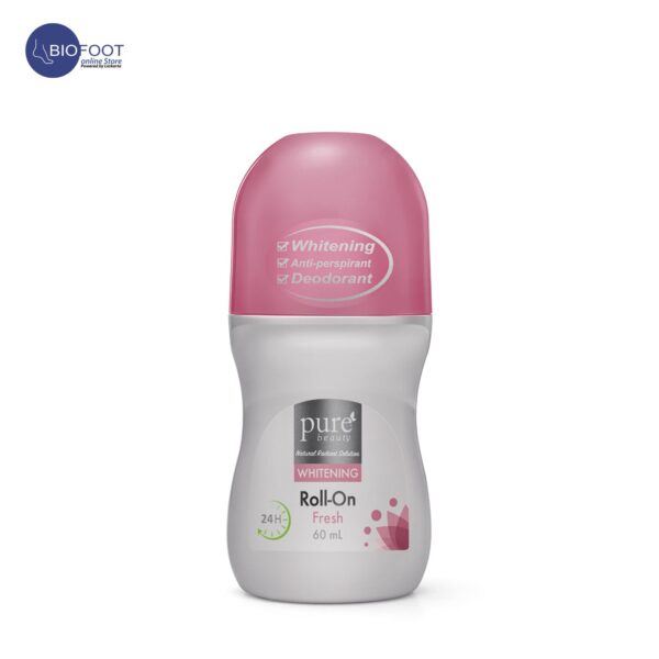 Pure Beauty Whitening Antiperspirant Deodorant Roll-on Fresh 60 ml