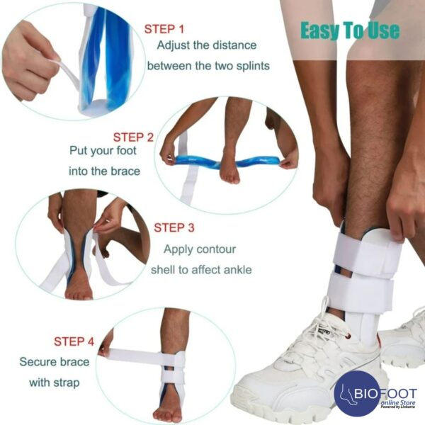 Dr. Med Gel Stirrup Ankle Brace Universal - Image 4