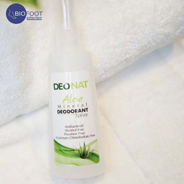 Deonat Deodorant  Aloe Mineral Deodorant Spray 100ml - Image 3