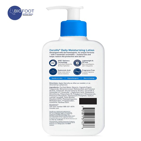 CeraVe Daily Moisturizing Lotion 237ml - Image 2