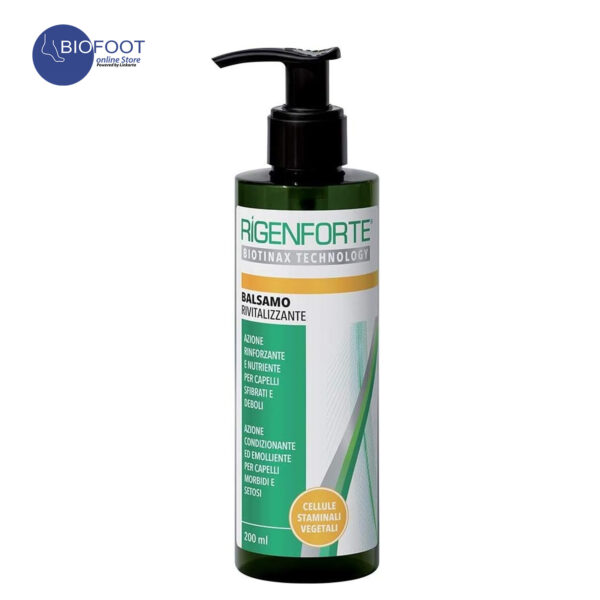 Rigenforte Revitalizing Conditioner with Biotinax Technology 200 ml- Strengthens & Nourishes Damaged Hair, Softens Texture, Promotes Hair Growth & Shine, Reduce Breakage & Improves Manageability - Image 2
