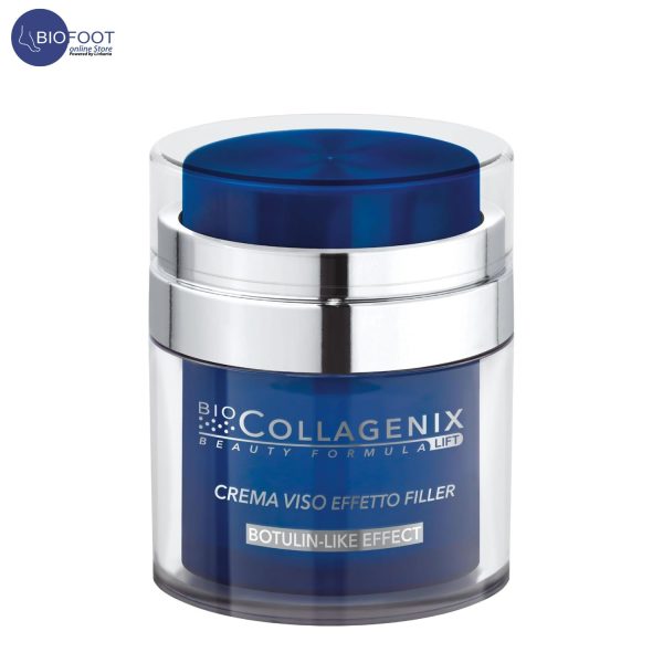 ESI BioCollagenix Anti-Aging Face Filler Cream – Botulin-Like Effect with Argireline, Marine Collagen & Hyaluronic Acid – Reduces Wrinkles, Firming, Hydrates & Brightens, Lightweight & Non-Greasy 50ml - Image 2