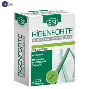 Rigenforte Hair Supplement, 30 Naturcaps- Biotinax Formula with Biotin, Zinc, Copper, Vit E & Selenium for Strong Hair & Nails, Slow Release, Natural Ingredients, Reduces Hair Loss & Boosts Elasticity