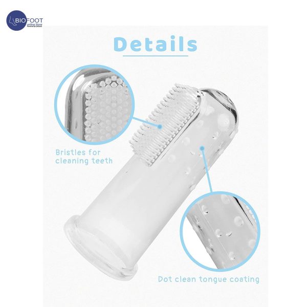Ezycare Plus Baby Finger Toothbrush with Carry Case - Image 2