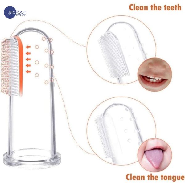 Ezycare Plus Baby Finger Toothbrush with Carry Case - Image 3