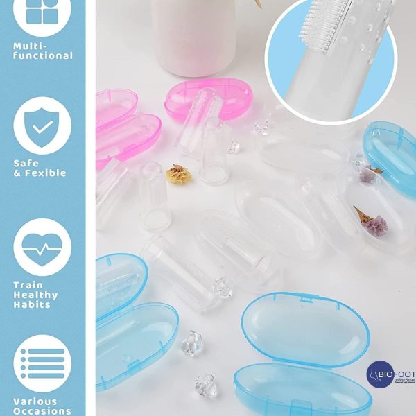 Ezycare Plus Baby Finger Toothbrush with Carry Case - Image 6