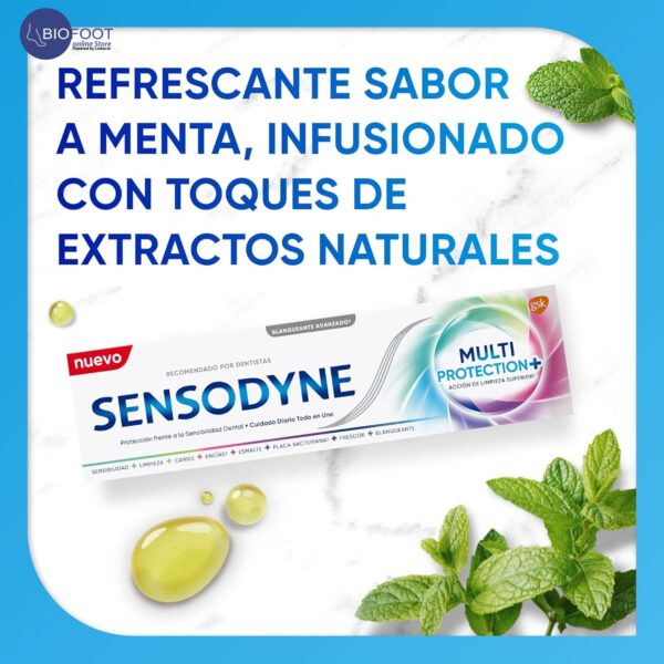 Sensodyne Multiprotection Teeth Whitening Toothpaste for Daily Care Protection Against Teeth Sensitivity 75ml - Image 3