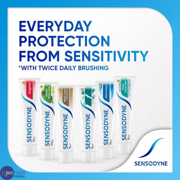 Sensodyne Multi Care + Whitening Toothpaste 75ml - Image 7