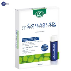 Biocollagenix Collagen Drink, 30 ml (10 Pcs) - Anti-Aging Formula with Antioxidants, Vit C, Zinc & Copper, Reduces Wrinkles, Hydrates & Improves Tone, Supports Elasticity, Fights Oxidative Stress