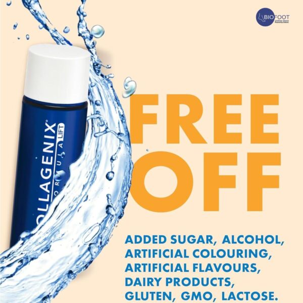 Biocollagenix Collagen Drink, 30 ml (10 Pcs) - Anti-Aging Formula with Antioxidants, Vit C, Zinc & Copper, Reduces Wrinkles, Hydrates & Improves Tone, Supports Elasticity, Fights Oxidative Stress - Image 6