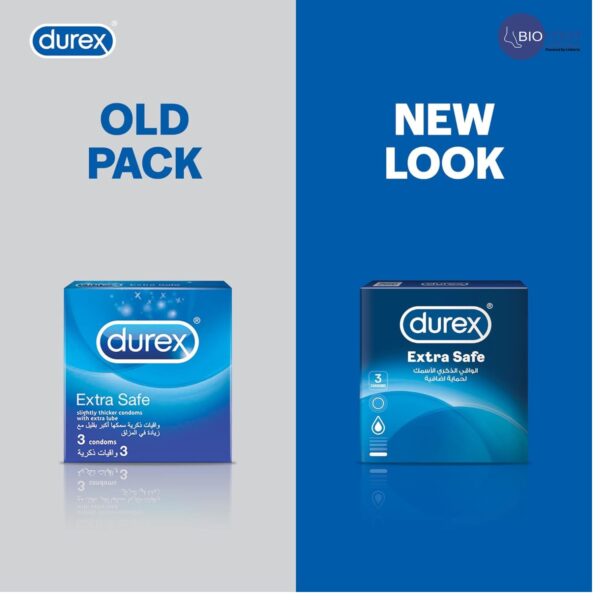 Durex Extra Safe Condom  Pack of 3pcs - Image 5