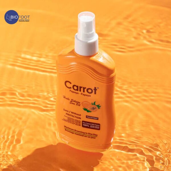Carrot Sun Pappaya Tanning Oil Spray  200ml - Image 2