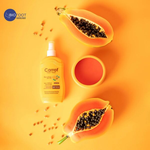 Carrot Sun Pappaya Tanning Oil Spray  200ml - Image 4