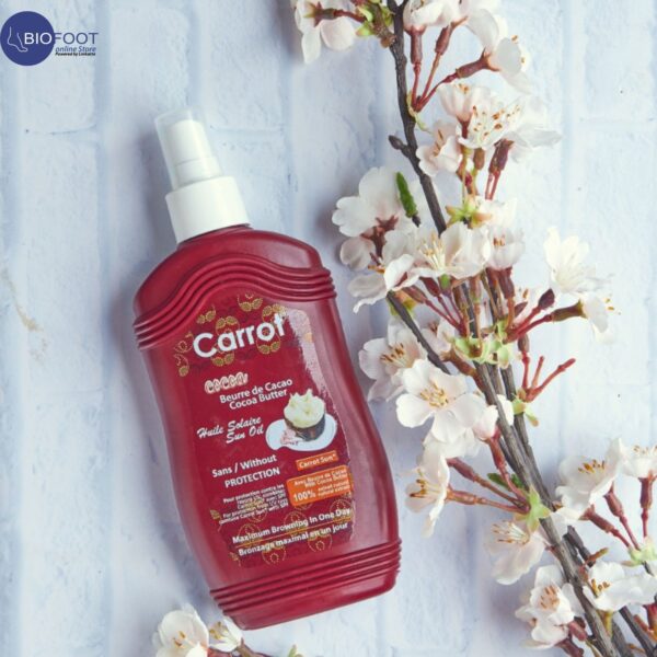 Carrot Sun Cocoa Butter Tanning Oil Spray 200ml - Image 3
