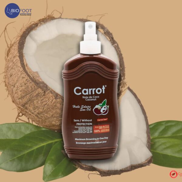 Carrot Sun Coconut Oil Tanning Spray 200ml - Image 3