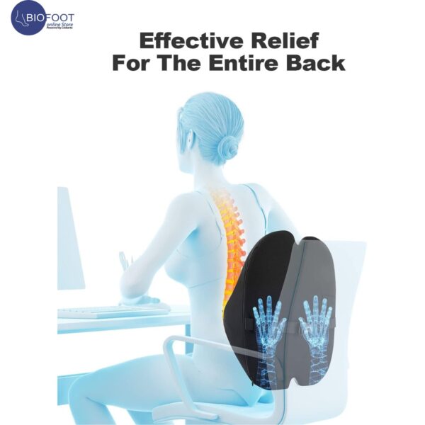 Biofoot Comfortable Breathable Memory Foam Lumbar Support - Image 4