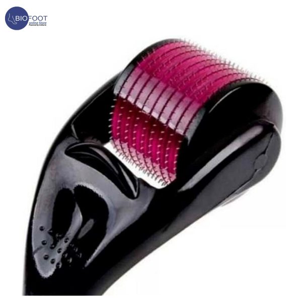 Derma Roller Pro Grip Tools  0.5mm with 540 Titanium Needles : Skin Rejuvenation, Hair Growth, and Cellulite Reduction - Pain-Free Treatment for Thicker, Elastic Skin and Fuller Hair Pack of 1 - Image 4