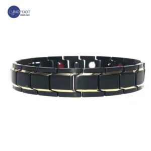 Duddoo Magnetic Bracelet D-8010 Black Gold