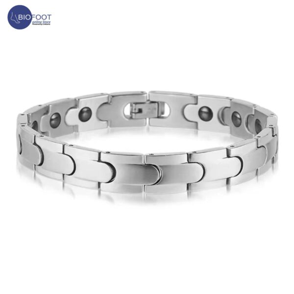 Duddoo Magnetic Bracelet D-1010 Silver