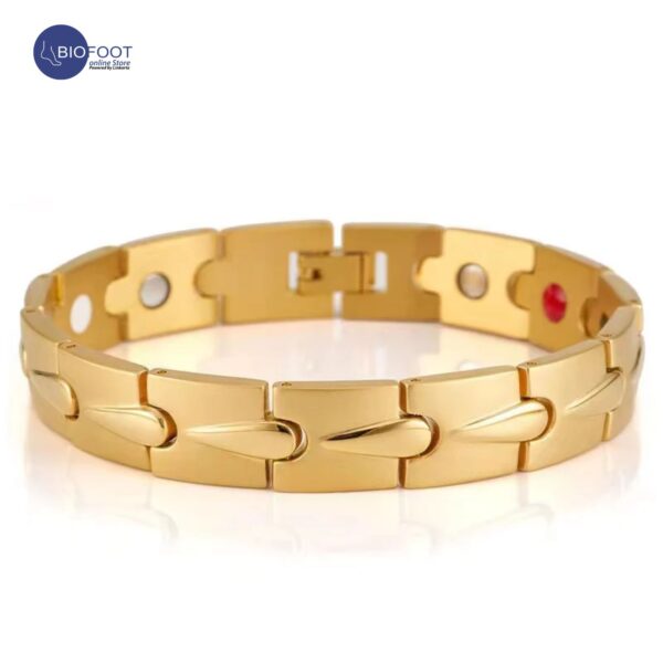 Duddoo Magnetic Bracelet D-9082 Gold