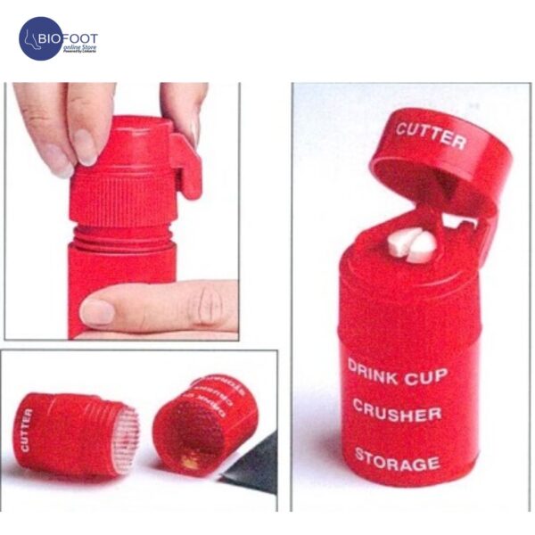 EzyCare 3 in 1 Cut N' Crush Pill Storage 17825 - Image 5