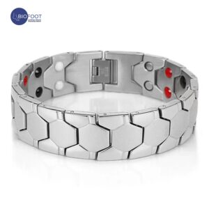 Duddoo Magnetic Bracelet D-9075 Silver